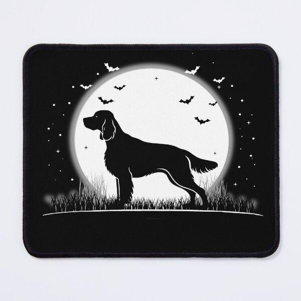 Item preview, Gordon Setter Dog – Halloween Moon Silhouette designed and sold by The Real Life Symphony.