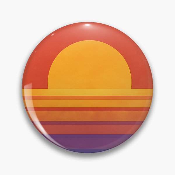 Item preview, Retro Sunset Above Sea Minimalist designed and sold by Nuvijo.