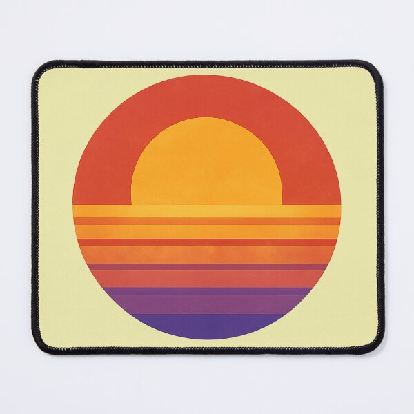 Item preview, Retro Sunset Above Sea Minimalist designed and sold by Nuvijo.