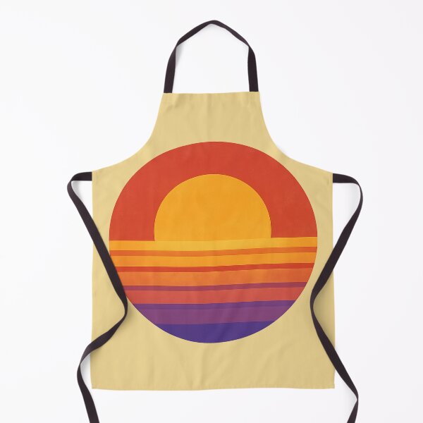 Item preview, Retro Sunset Above Sea Minimalist designed and sold by Nuvijo.