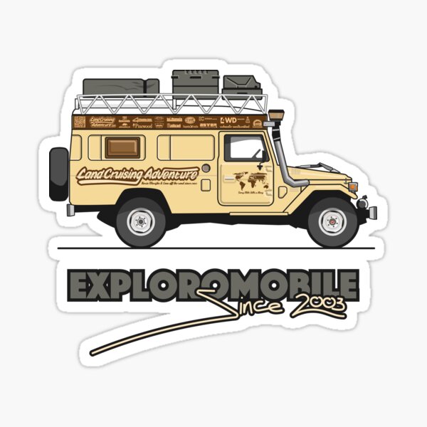 Exploromobile Sticker
