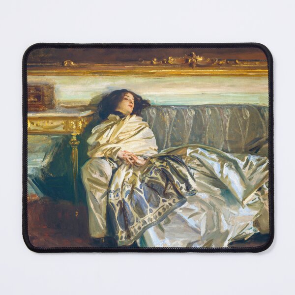 Item preview, Nonchaloir 1911 John Singer Sargent - Orientalist Reclining Figure - American Master Late Period Art designed and sold by Under-TheTable.