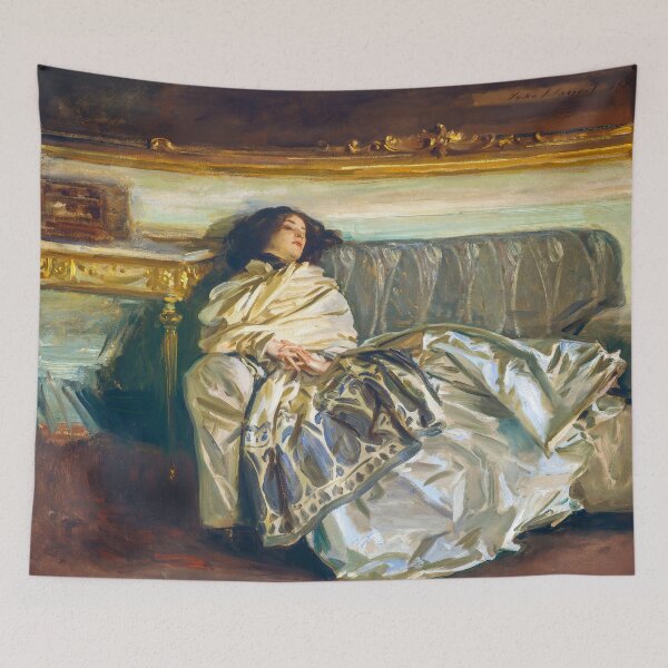 Item preview, Nonchaloir 1911 John Singer Sargent - Orientalist Reclining Figure - American Master Late Period Art designed and sold by Under-TheTable.