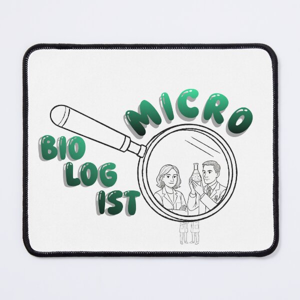 Item preview, Microbiologists under the microscope designed and sold by Helios-Fashion.