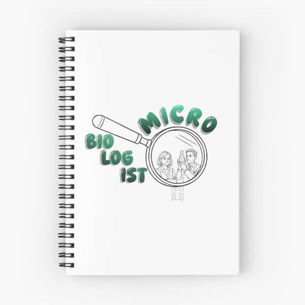 Item preview, Microbiologists under the microscope designed and sold by Helios-Fashion.
