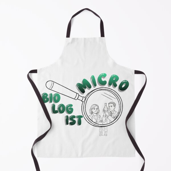 Item preview, Microbiologists under the microscope designed and sold by Helios-Fashion.