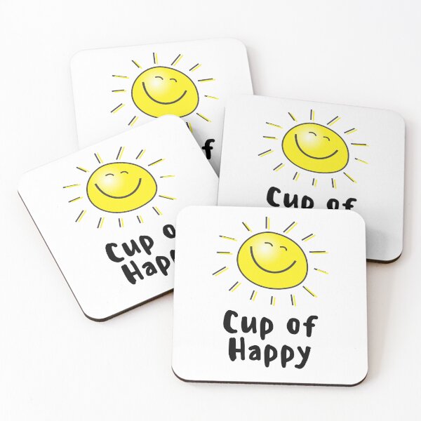 Item preview, Cup of Happy Sunshine – Modern Cute Chic Motivational  designed and sold by LifeArt24.