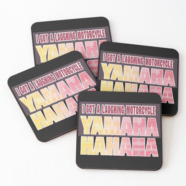 Item preview, I got a laughing motorcycle YAMAHAhahaha designed and sold by Print-cess.