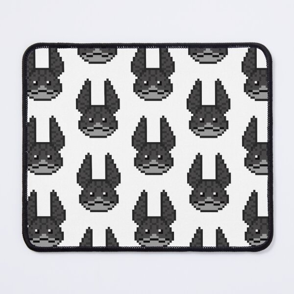 Item preview, Tooka-Loth cat pixel art (dark grey) designed and sold by DoodleSnake58.