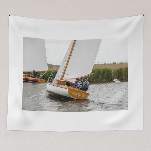 Item preview, Sailing boat on the Norfolk Broads designed and sold by yackers1.