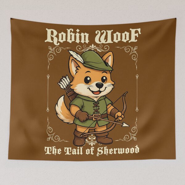 Item preview, Robin Woof Dks designed and sold by Alema Art.