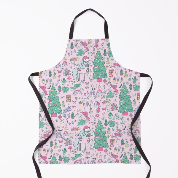 Item preview, christmas unicorn santa whimsical cactus monstera designed and sold by Gossip Rag.