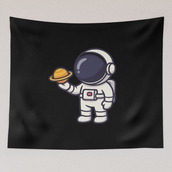 Item preview, Cute Astronaut With Saturn designed and sold by Nuvijo.