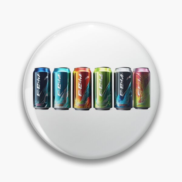 Item preview, Vibrant Energy Drink Cans Collection designed and sold by tomkaz77studio.