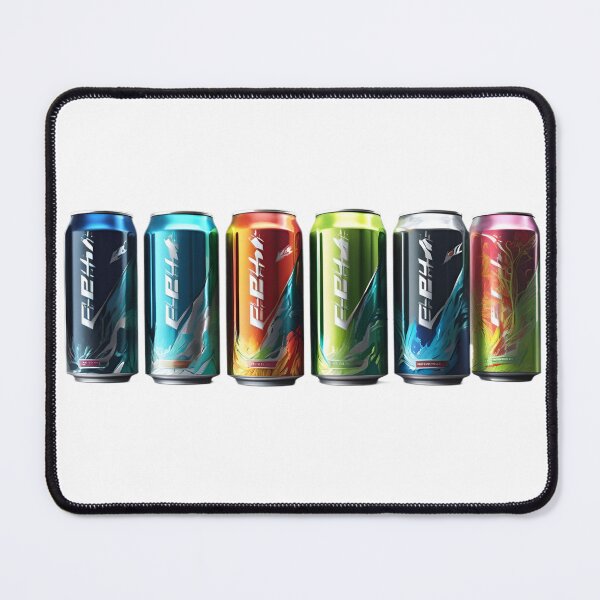 Item preview, Vibrant Energy Drink Cans Collection designed and sold by tomkaz77studio.