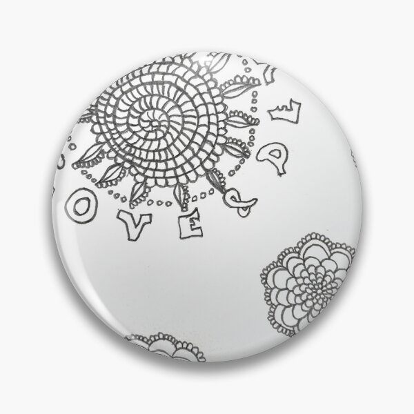 Item preview, Printable Love&Devotion Mandala and Flowers designed and sold by Aurora Artworks.