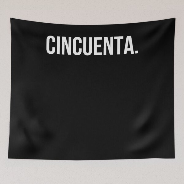 Item preview, Fiesta divertida del 50 cumpleaños español designed and sold by snowry.