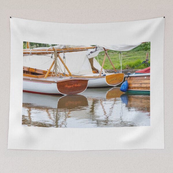 Item preview, Sailboats on the river designed and sold by yackers1.