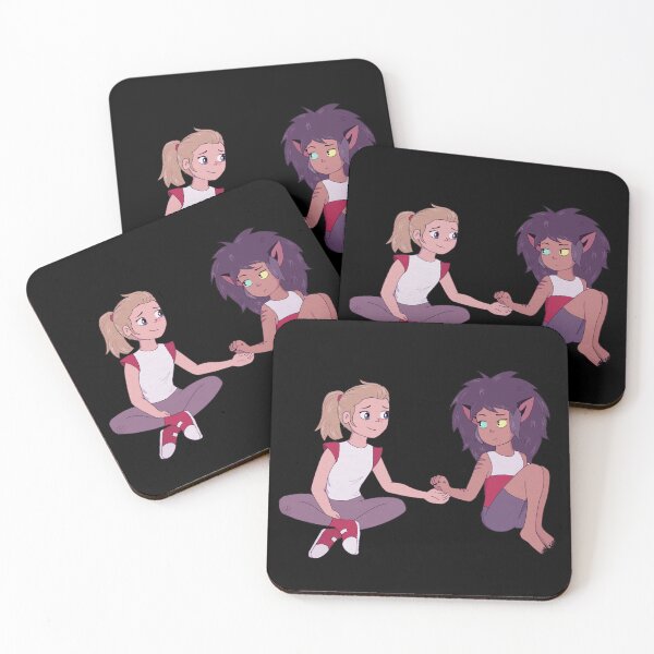 Item preview, Young catradora holding hands  designed and sold by a.small.cretur.