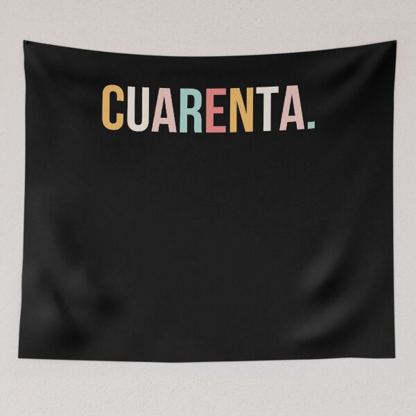 Item preview, Cuarenta cumpleaños español linda mujer Fiesta/party designed and sold by snowry.