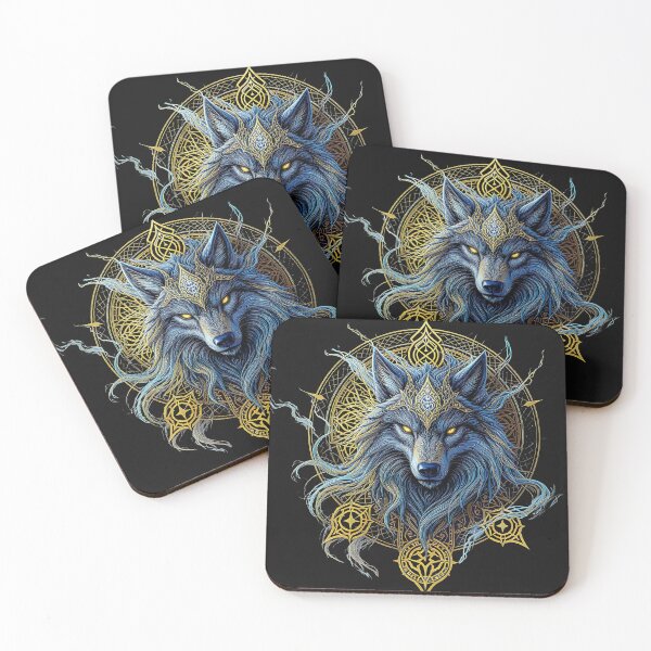 Item preview, Celtic Wolf Spirit designed and sold by Metaphysicsart.