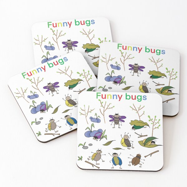Item preview, Cute Fanny bugs  designed and sold by sonaadalian.