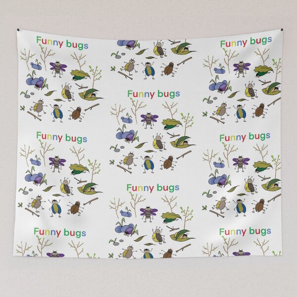 Item preview, Cute Fanny bugs  designed and sold by sonaadalian.