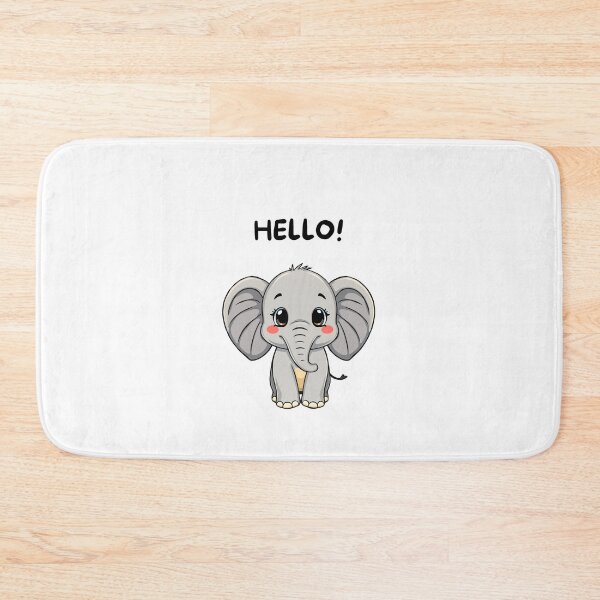 Item preview,  Hello September elephant designed and sold by Sweet-radhia.
