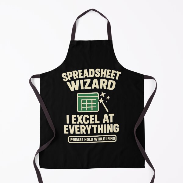 Item preview, Spreadsheet Wizard - I Excel at Everything Retro Tee designed and sold by Work Life Tees.
