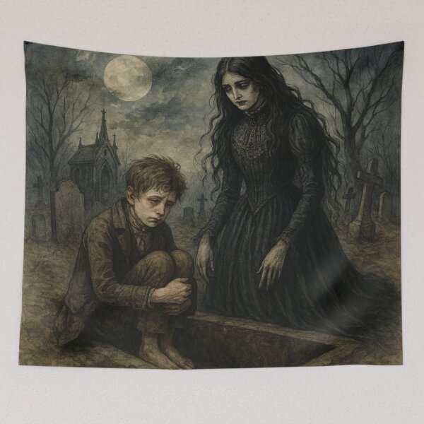 Item preview, Where the Poor Boy Waits designed and sold by Woven-myth.