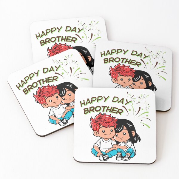 Item preview, HAPPY DAY BROTHER designed and sold by stickersrafisa.