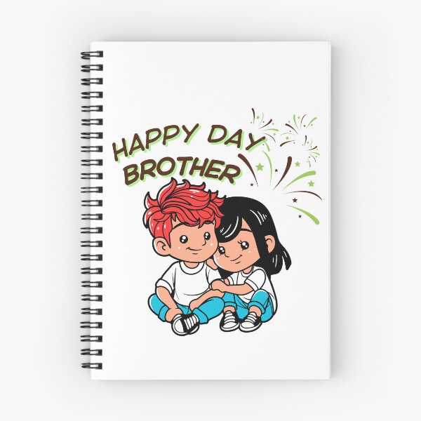 Item preview, HAPPY DAY BROTHER designed and sold by stickersrafisa.