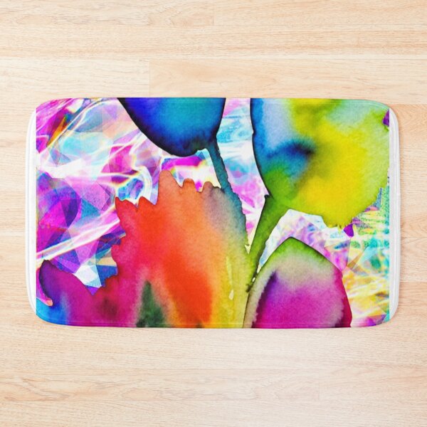 Item preview, Colorful watercolor flowers designed and sold by AnnabellaRh.