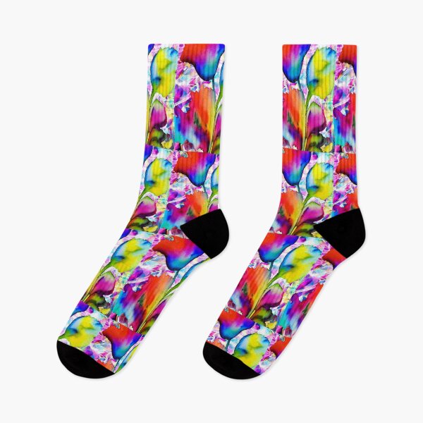 Item preview, Colorful watercolor flowers designed and sold by AnnabellaRh.