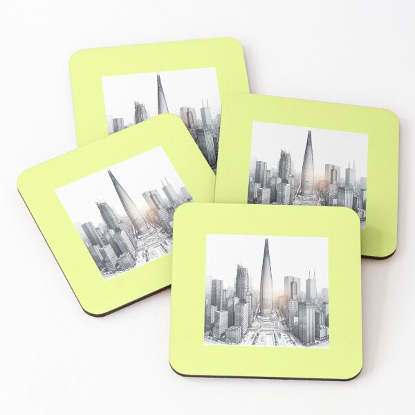 Artikelvorschau, Lotte World Tower Seoul 3D-Skizzenserie, entworfen und verkauft von PaintMeWorld.