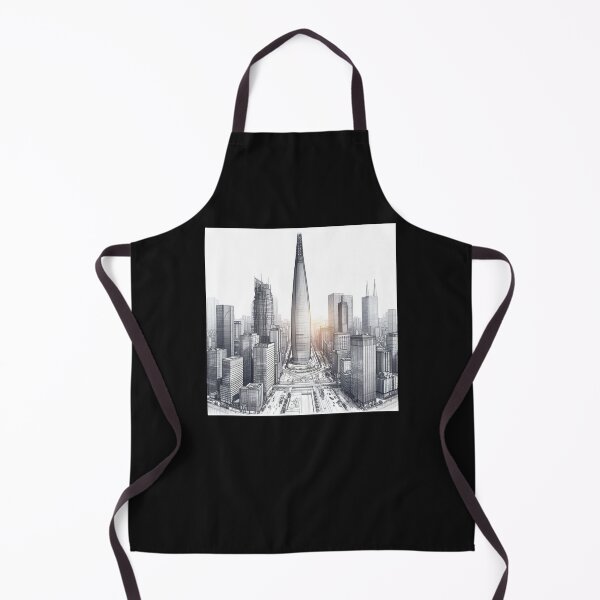 Item preview, Lotte World Tower Seoul 3D Sketch Series,   designed and sold by PaintMeWorld.