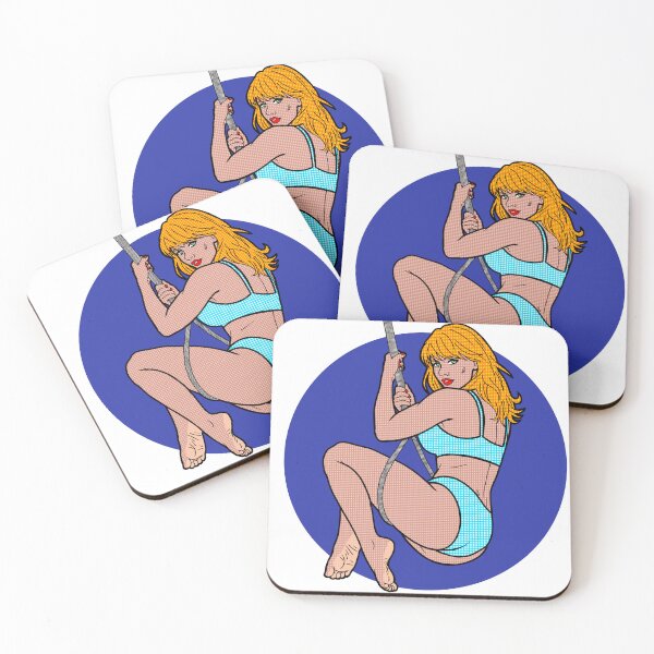 Item preview, Blue Bikini Swing Pinup designed and sold by SolefulStickers.