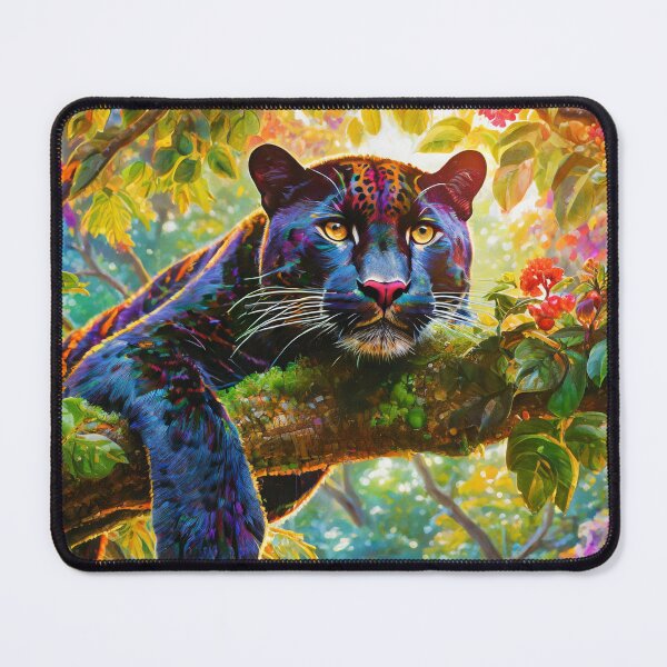 Item preview, A Lounging Panther at Sunrise designed and sold by Feral Confetti.