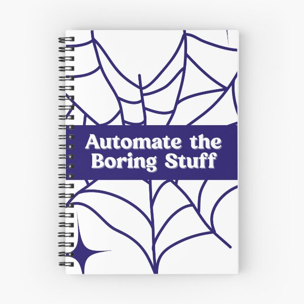 Item preview, Automate the Boring Stuff Cobwebs designed and sold by PrettyViews.