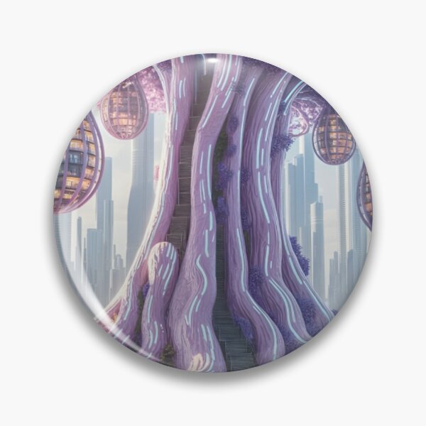 Item preview,  "Bio-Engineered Futuristic City – Organic Sci-Fi Artwork" designed and sold by Fruzbt.