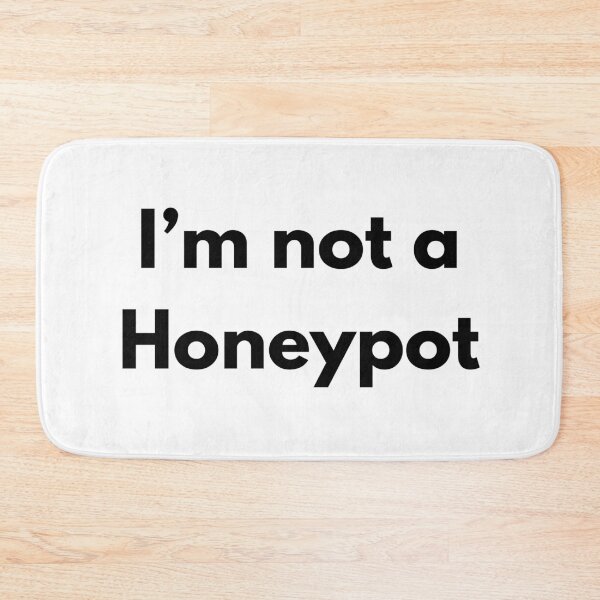 Item preview, I’m Not a Honeypot – Funny Crypto & Trading Design for Smart Traders designed and sold by Jennah.