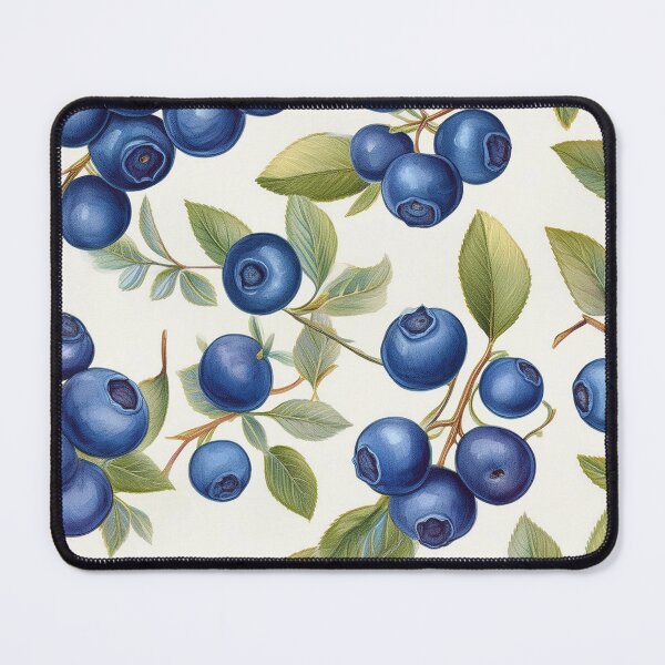 Item preview, Cute VIntage Blueberry Pattern Print designed and sold by Feral Confetti.