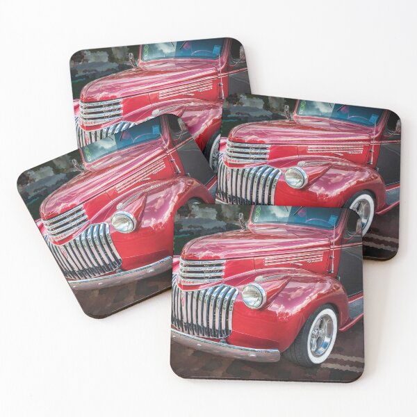 Item preview, 1946 Red Chevy Sedan Panel Delivery truck 201 designed and sold by RichFrancoCars.