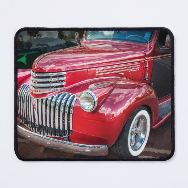 Item preview, 1946 Red Chevy Sedan Panel Delivery truck 201 designed and sold by RichFrancoCars.