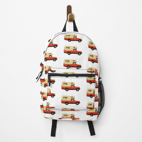 Item preview, Retro Camper Truck Illustration designed and sold by tomkaz77studio.