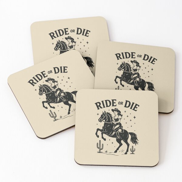 Item preview, RIDE OR DIE - Country Western Southern Girl - Vintage Rugged - Black designed and sold by Darling DeDe.