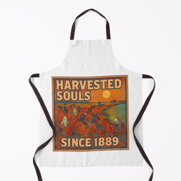 Item preview, Harvested Souls Since 1889 Van Gogh Field Art | Spooky Vintage Halloween Design Gift designed and sold by AnnDesignStudio.