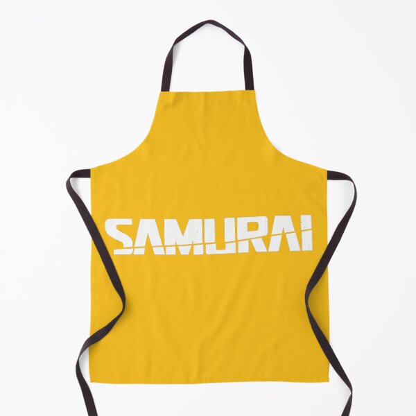 Item preview, SAMURAI Cyberpunk vibe White Logo – Distressed Typography Design designed and sold by Neon Nightmare.