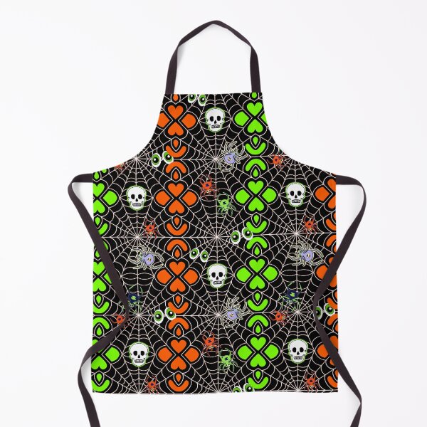 Item preview, Happy Halloween Skulls Seamless Repeat designed and sold by Sharon Schwalbe.