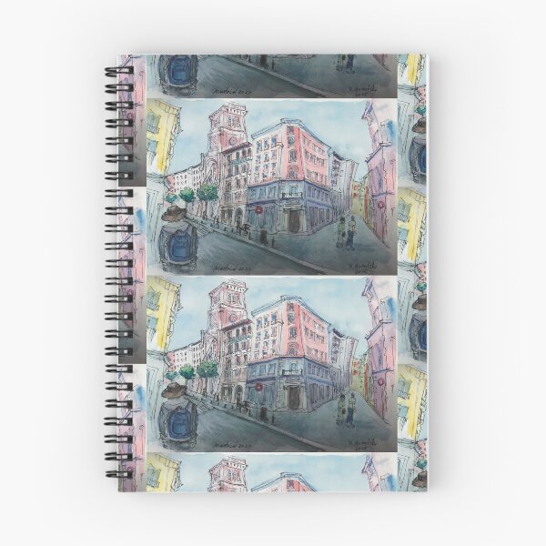 Item preview, Street of Madrid  designed and sold by Julia's Print Studio .